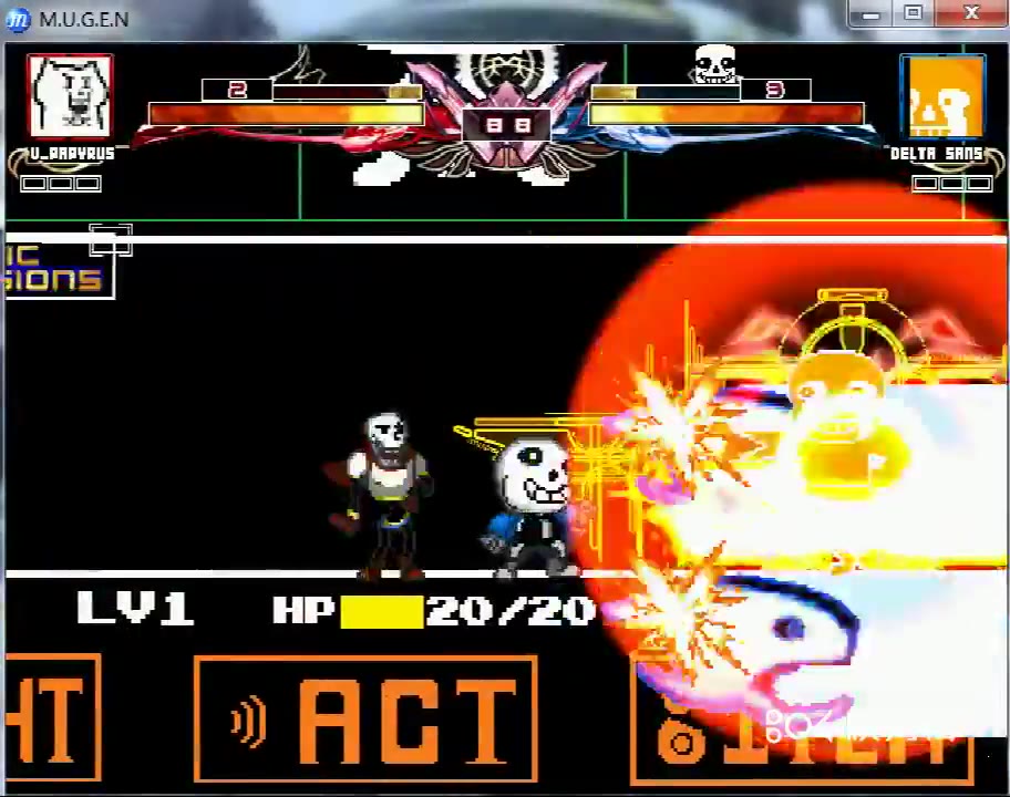 mugenvpapyrus12pvs超激sans12p补丁sansvers12p车轮战
