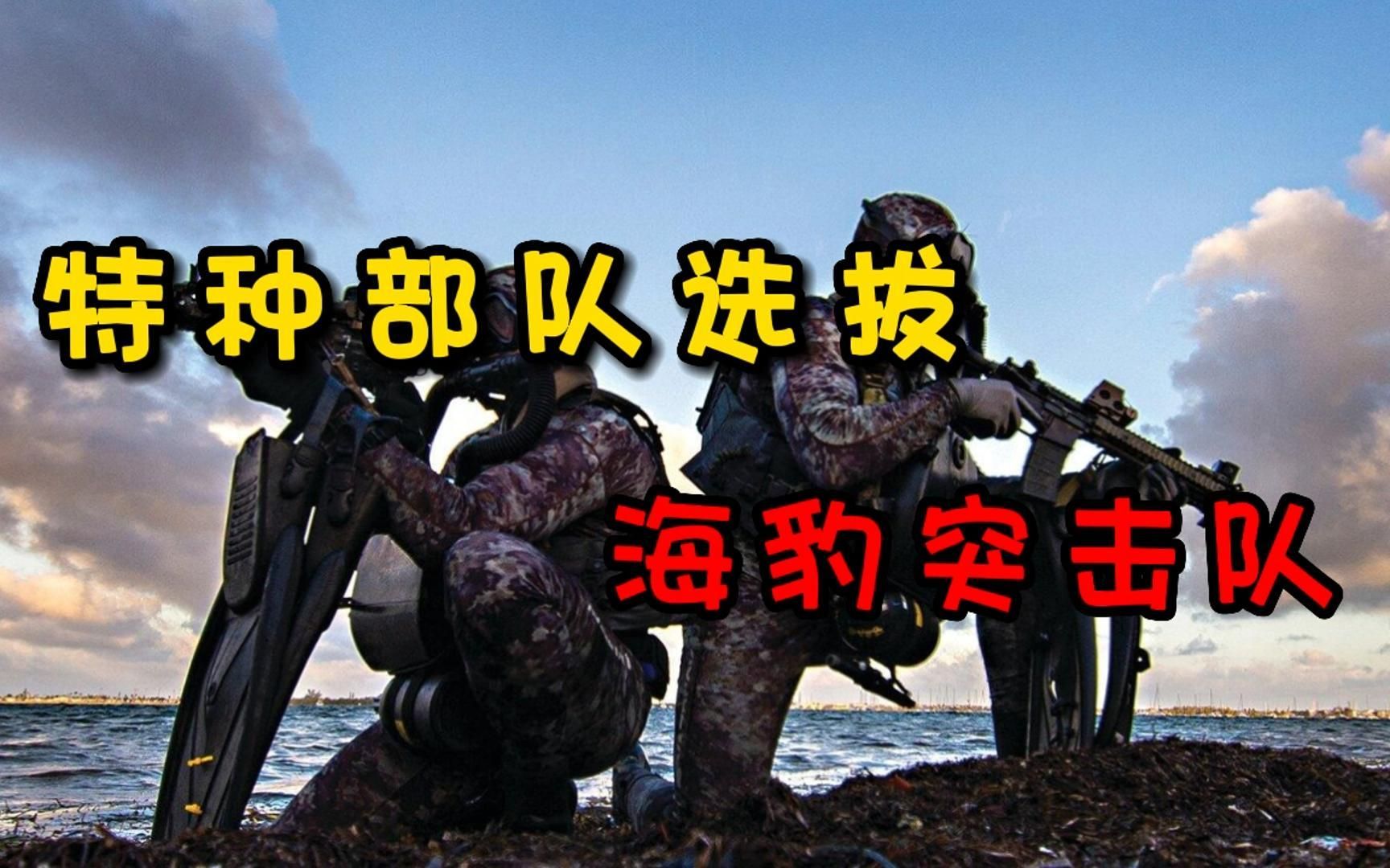 [图]海豹突击部队的选拔条件有多苛刻，请看到视频的最后！