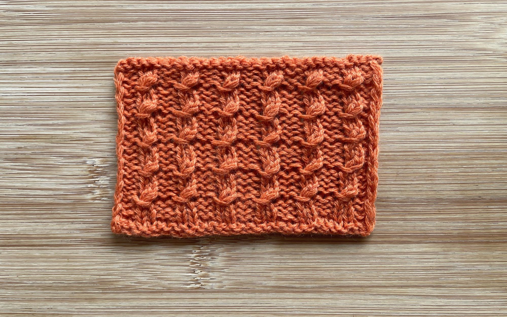 【轻描编织】立体别致的别样绞花花样,织法独特,简单漂亮,大家都喜欢