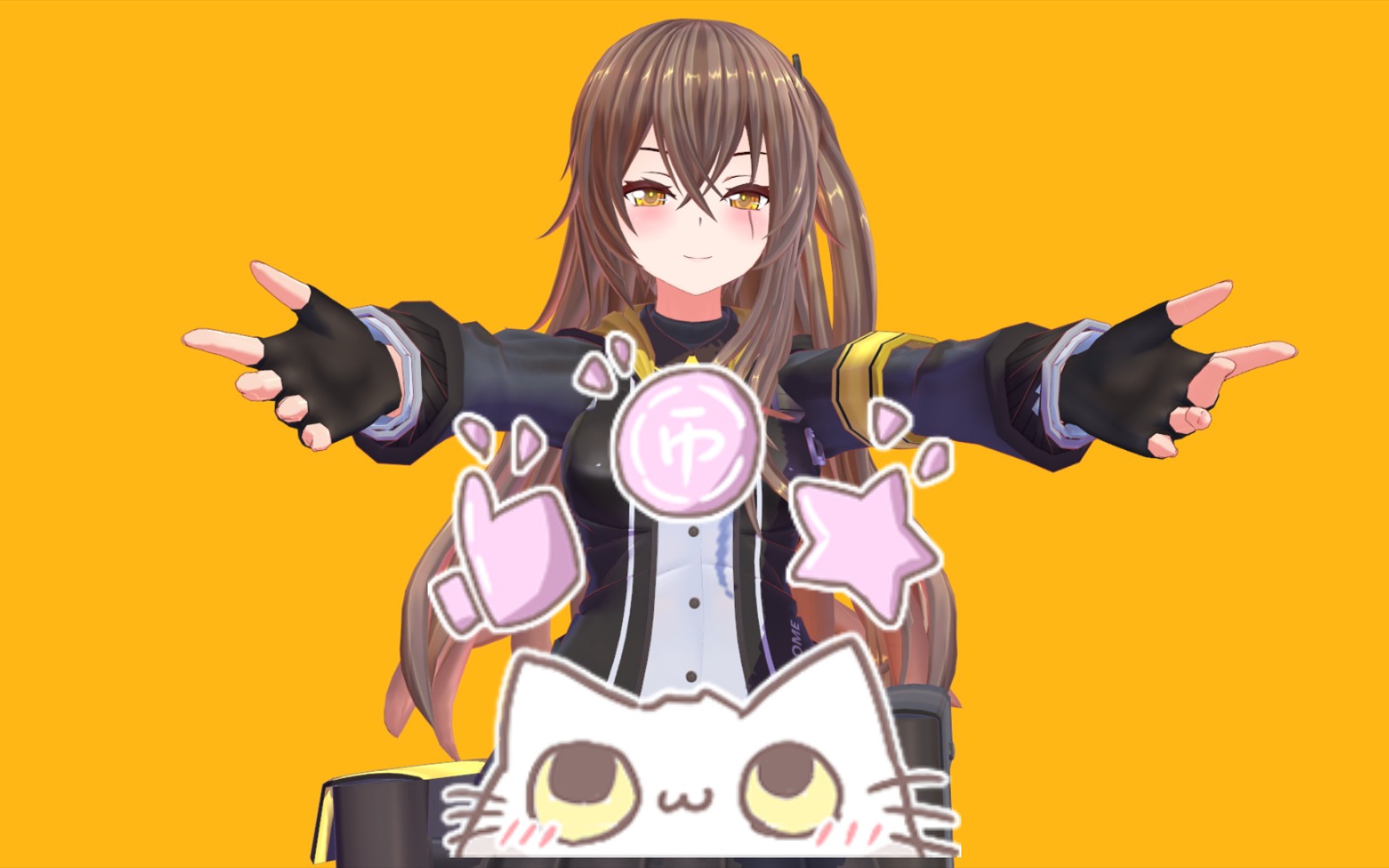 【少女前线&mmd】45姐～ 45姐要抱抱～要抱抱(68 686168ω