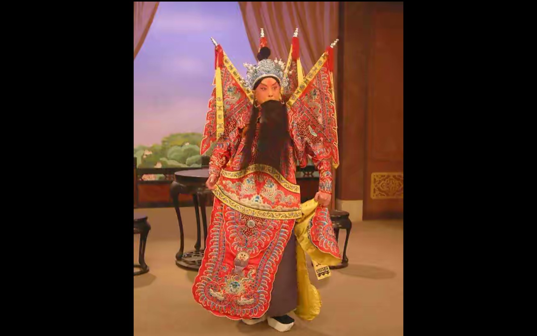 谭元寿先生唱《战太平》(唱段)京胡:王鹤文 司鼓:谭世秀谭元寿唱段选