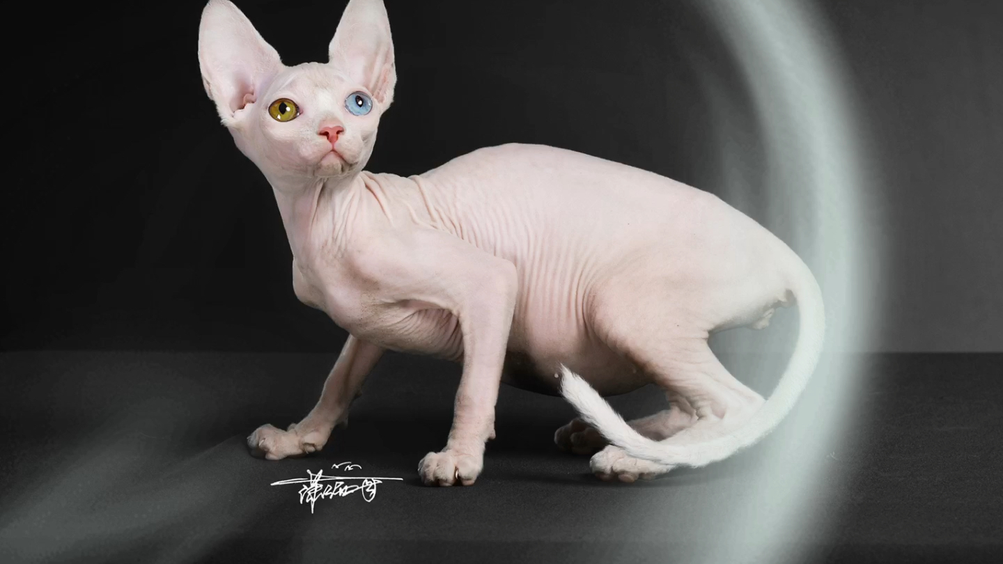 斯芬克斯无毛猫 拍摄于11月11日