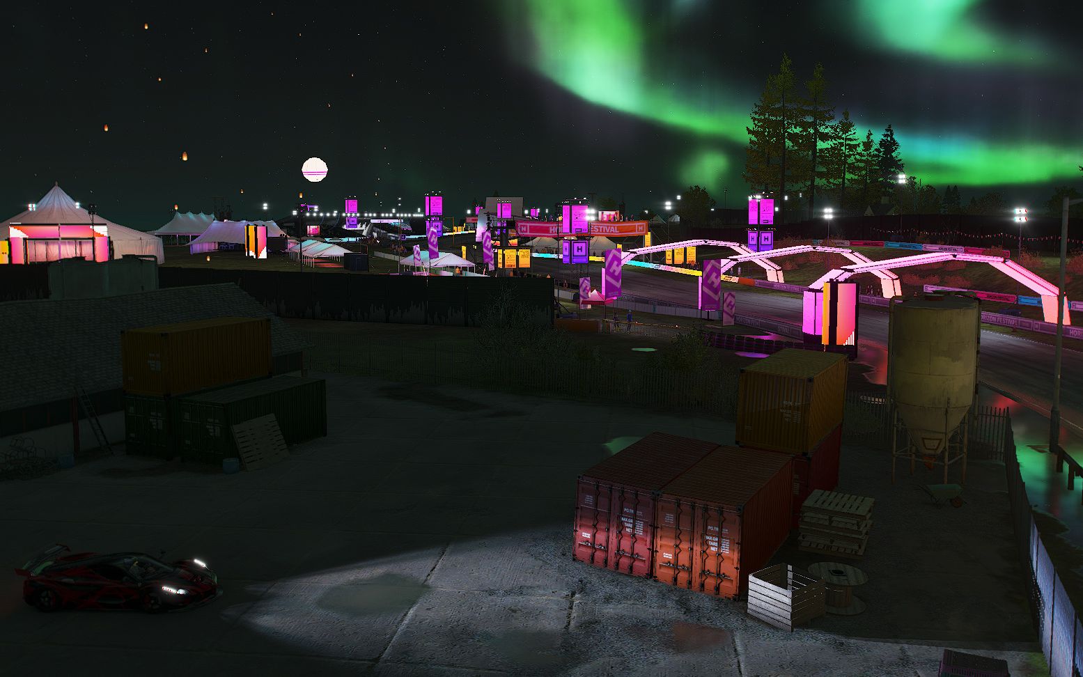 【地平线4】地平线嘉年华的一天(延时摄影)