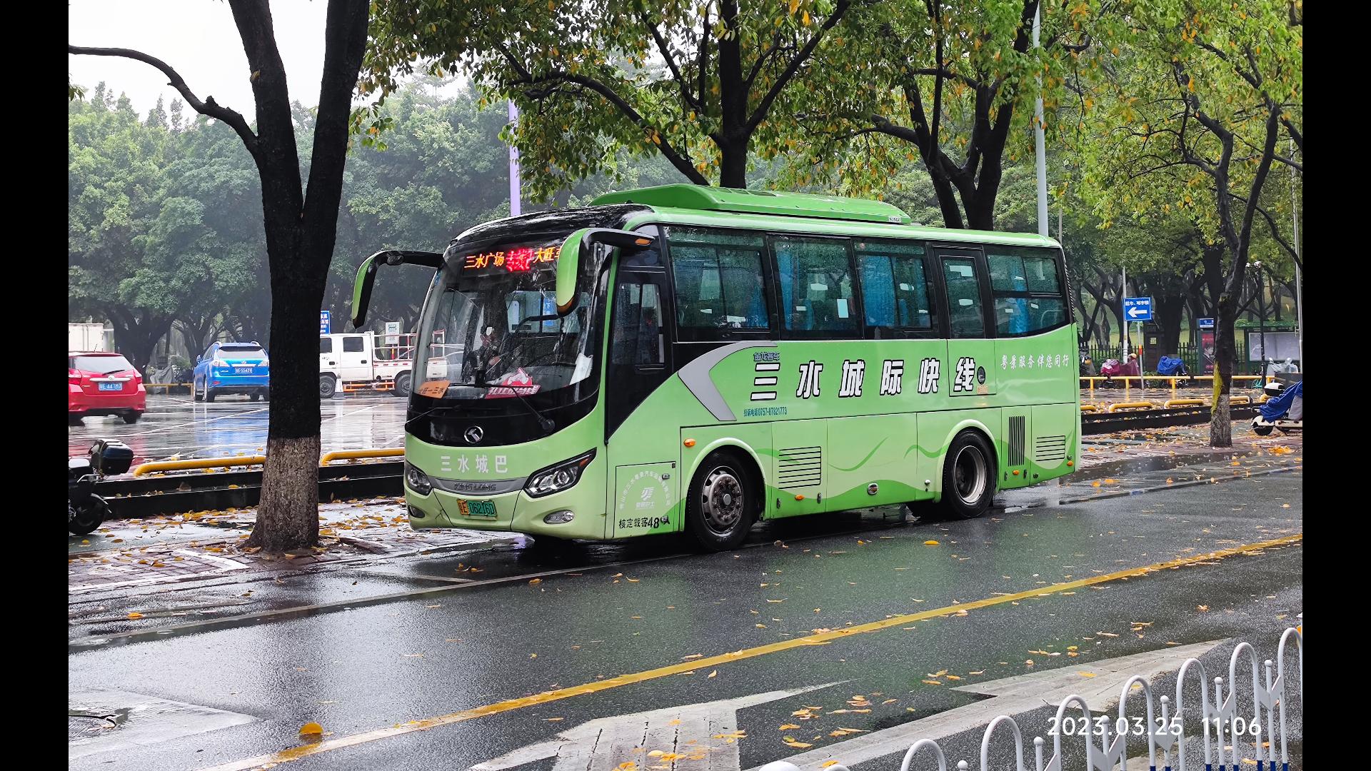 【佛肇城巴pov】三水广场西门 62 大旺汽车客运站 直达快线(滑稽)