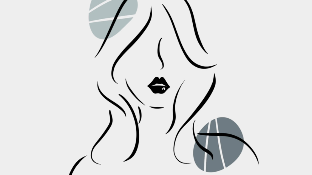 【极简线条画】用简单线条就画了个美女 我信了