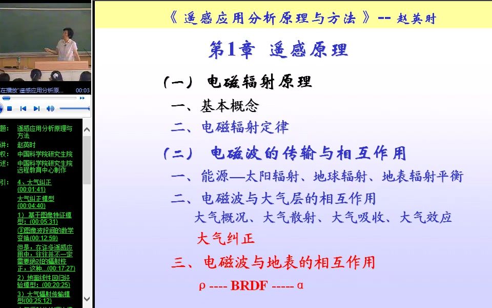 赵英时 遥感应用分析原理与方法第一章遥感原理5哔哩哔哩bilibili