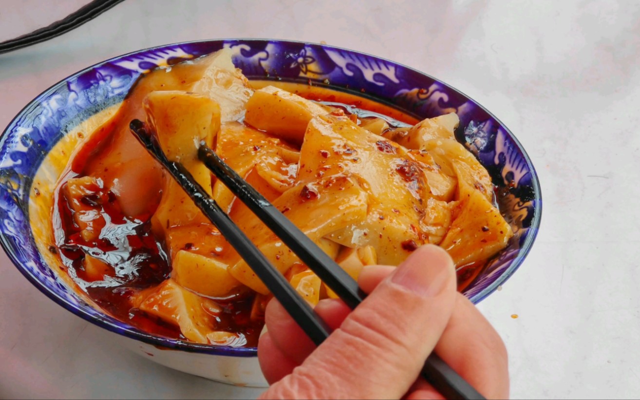 汉中美食——槟豆凉粉#小吃美食#汉中美食