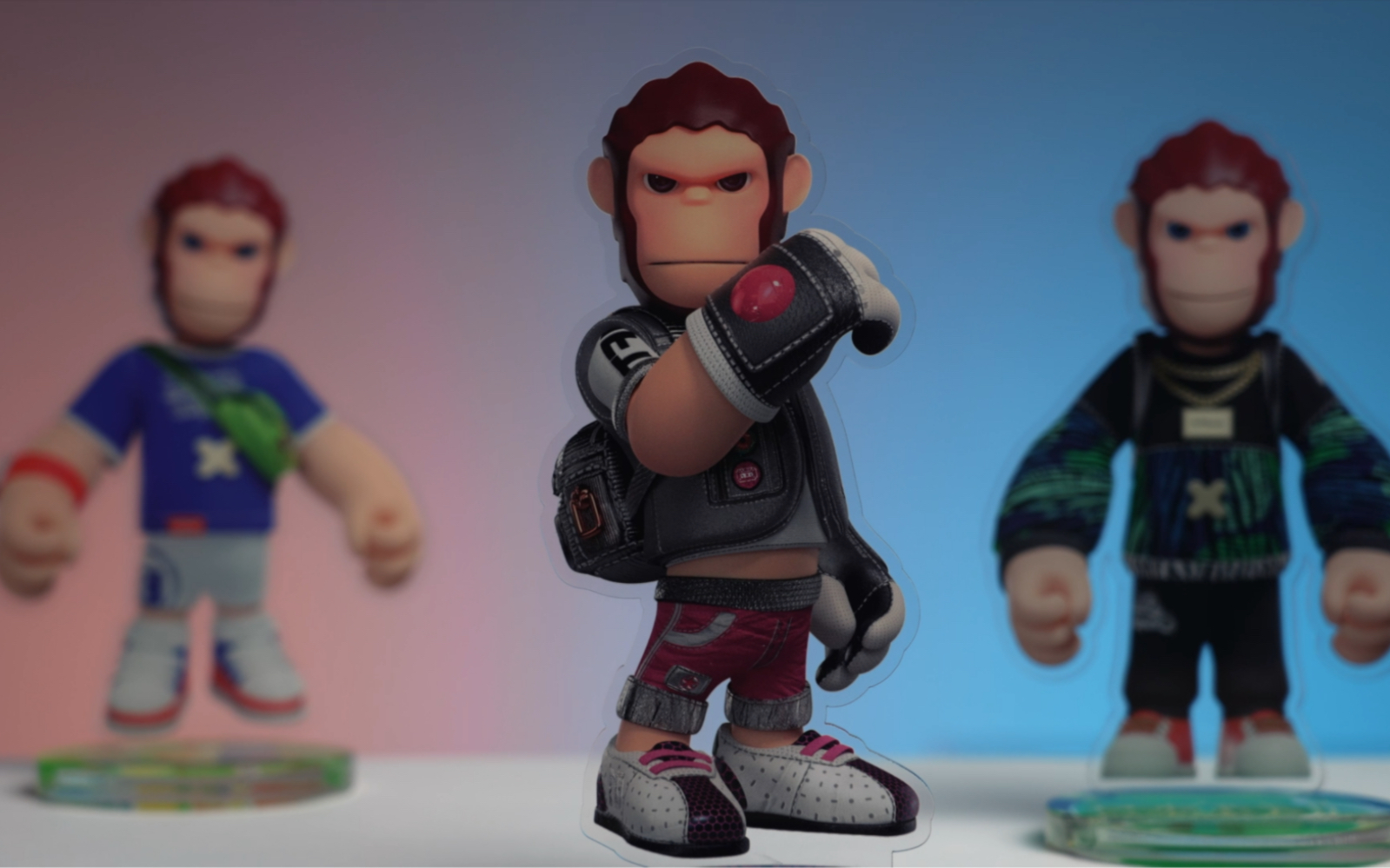 #多吉猩 #蓝猩先生#猩二代 原创ip形象盖世英勇:愿宇宙和平,保卫猩球!