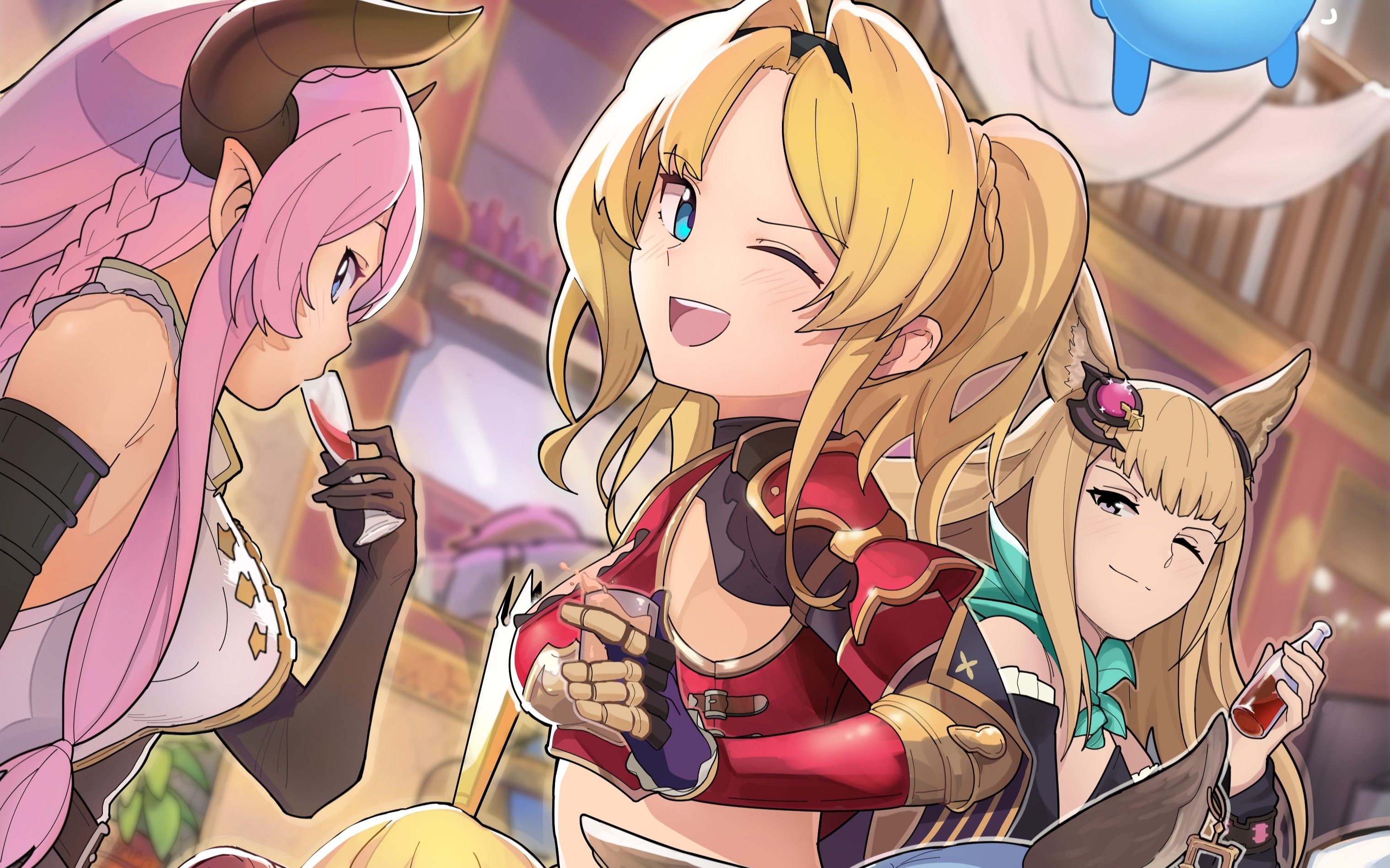 碧蓝幻想vs战斗还在继续泽塔vsmahoЯ梅提拉