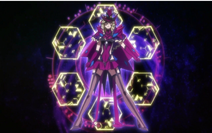 战姬绝唱symphogear gx - 卡萝变身画面_哔哩哔哩_bilibili
