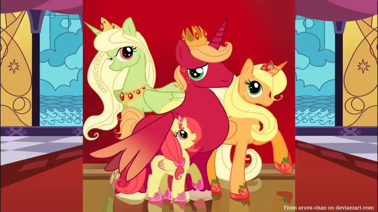 当小马中所有角色都变成天角兽