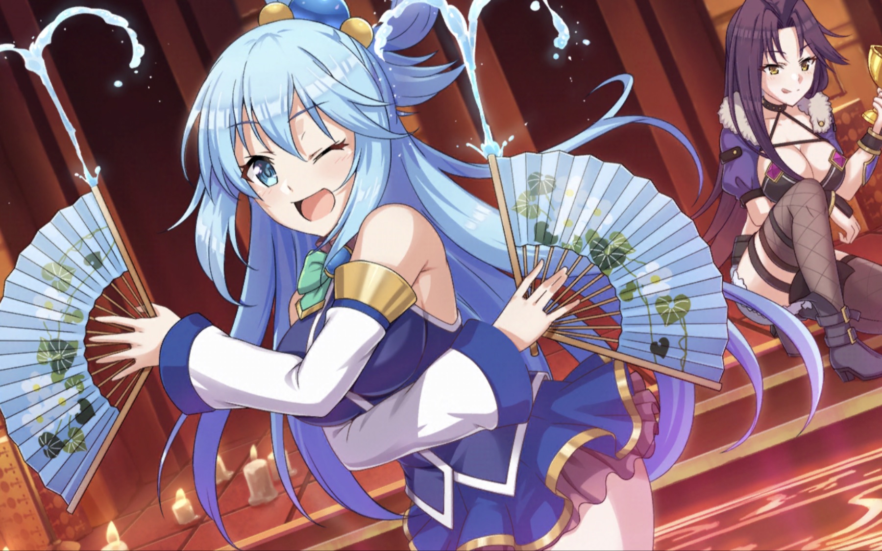 素晴手游剧情为魔王的城堡献上讨伐为美好的世界献上祝福fantastic