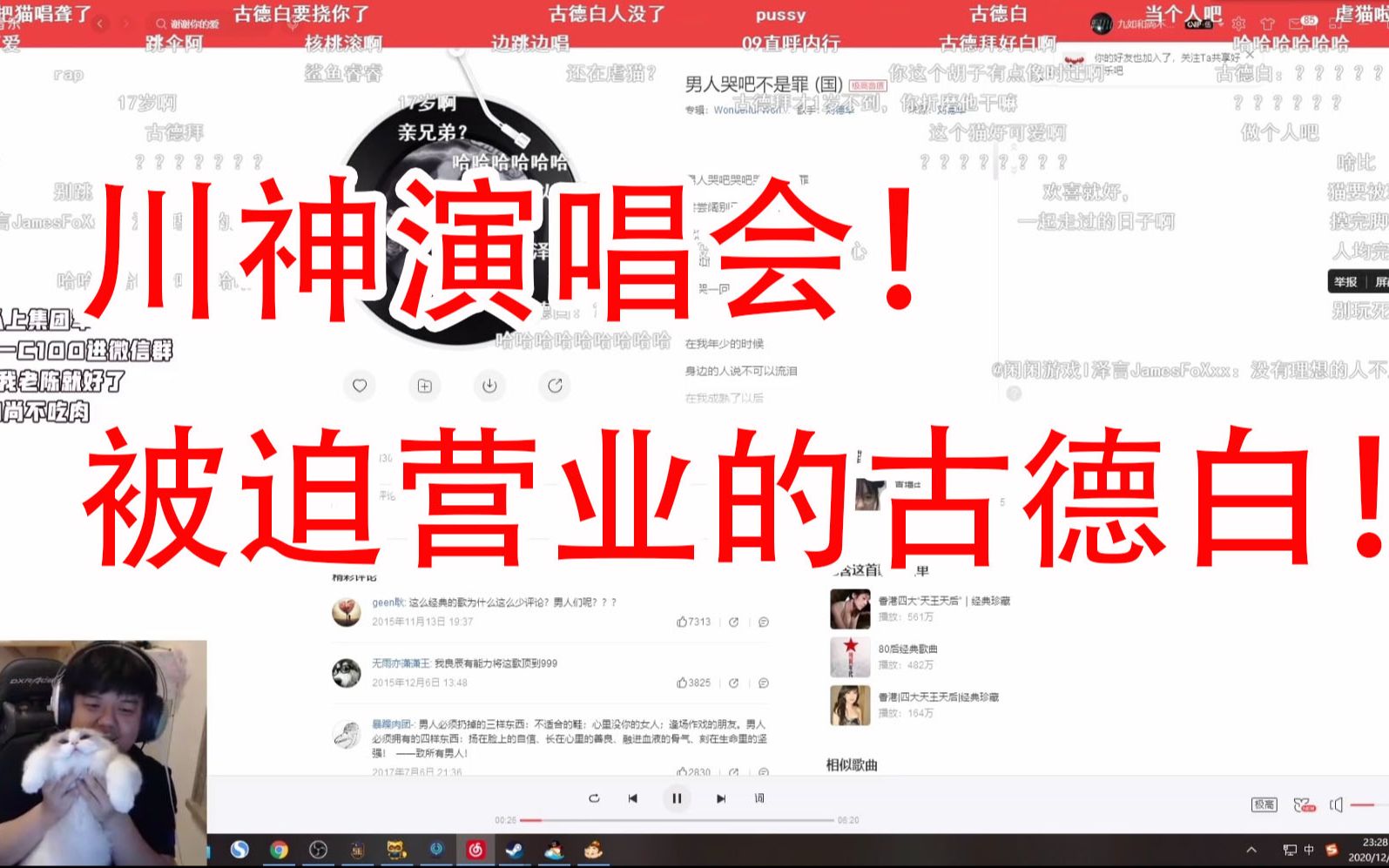 川神演唱会!被迫营业的古德白!哔哩哔哩bilibili