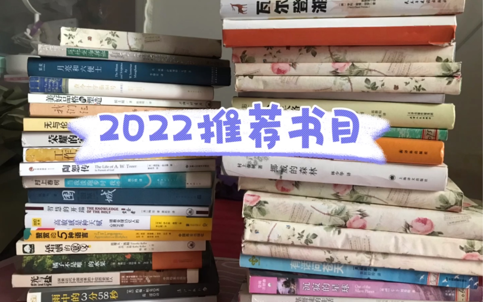 2022阅读书目中好书推荐哔哩哔哩bilibili