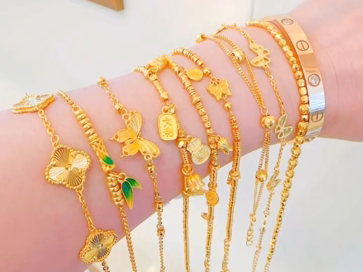 爱的礼物 #女生金手链推荐 #精致女人必备