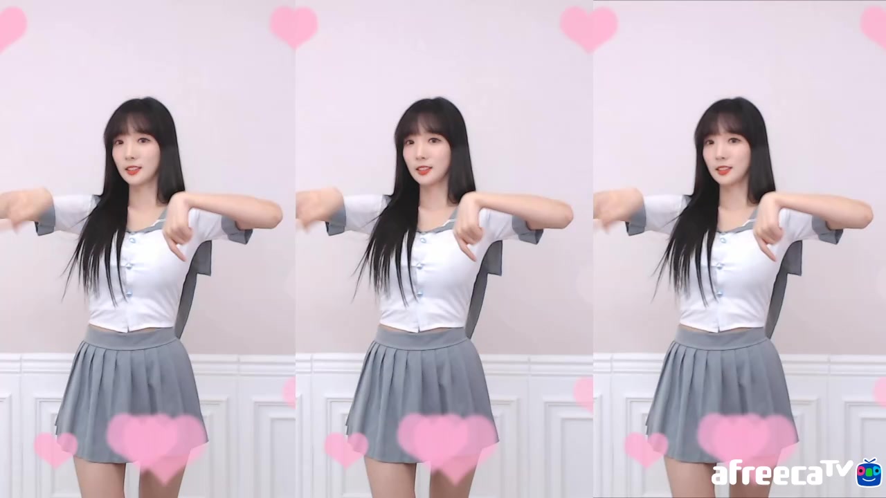 afreeca韩国女主播朱敏希直播间录制舞蹈64