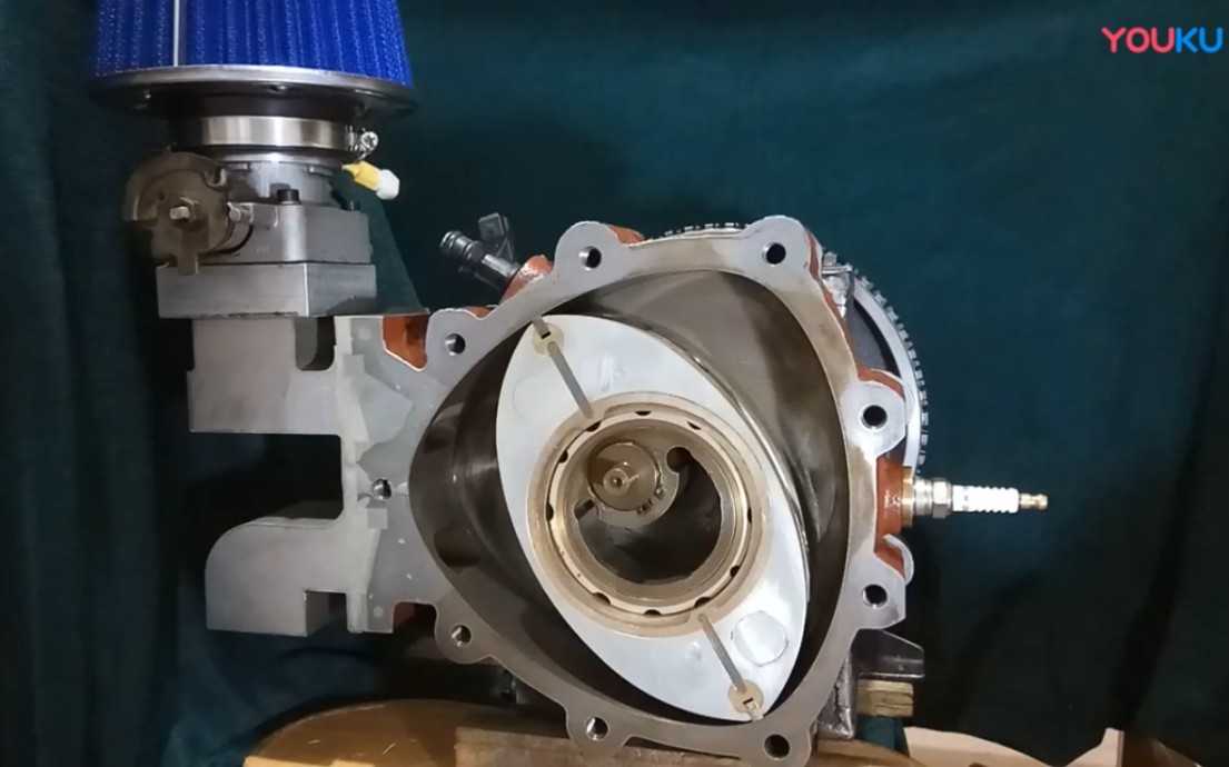 【搬运】从优酷上看到别人介绍的三冲程转子发动机