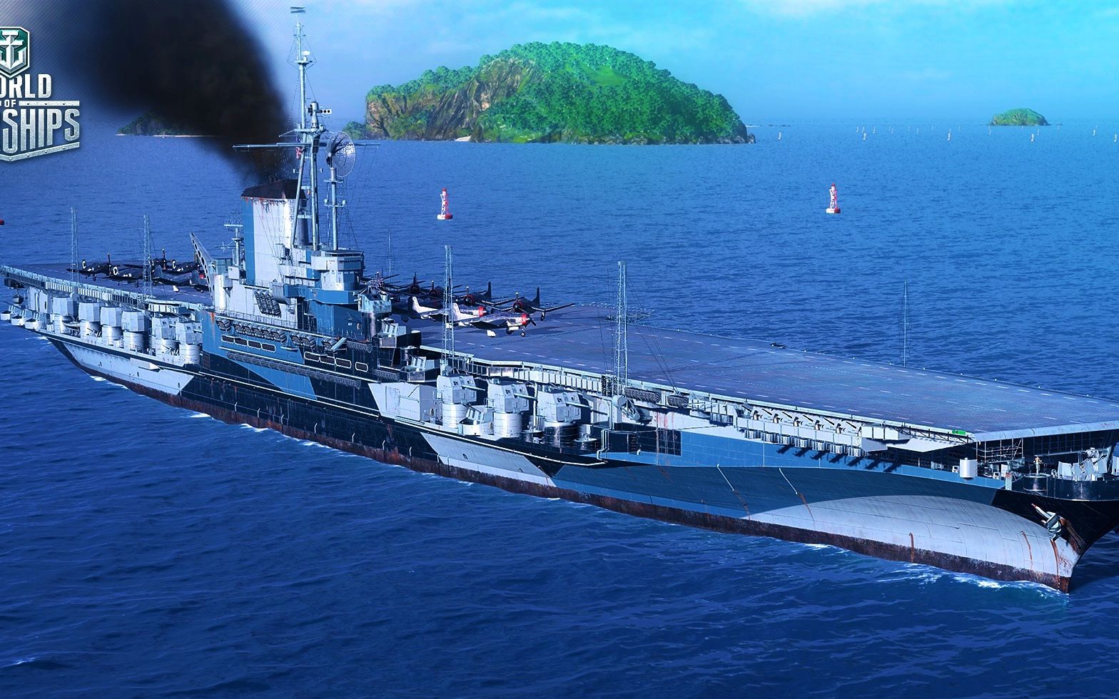 战舰世界意大利航母图片