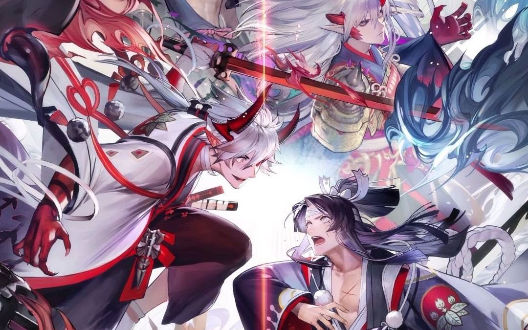 【阴阳师】燃向混剪——大江山男妖合集!平安京各位大人新年快乐!