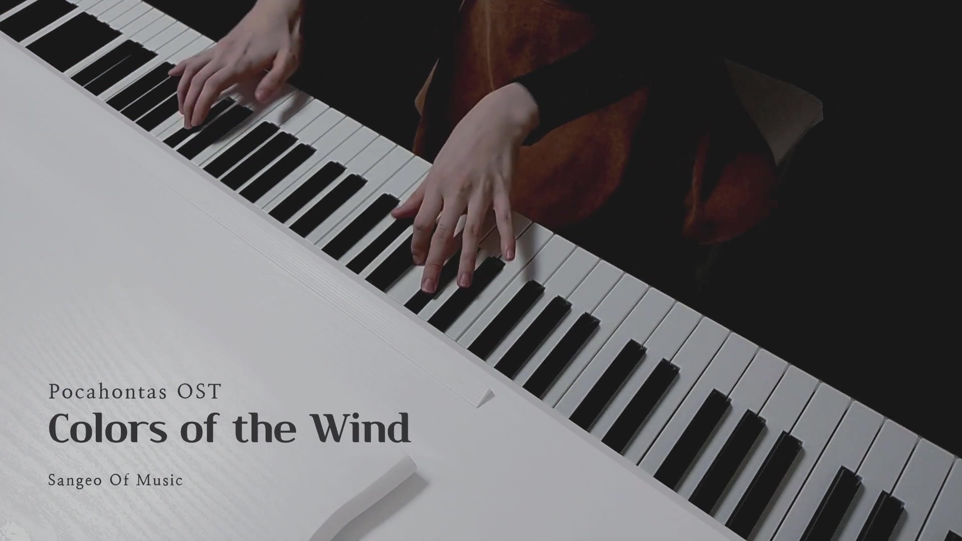 【迪士尼金曲】风中奇缘Pocahontas OST : Colors of the Wind | Piano cover哔哩哔哩bilibili