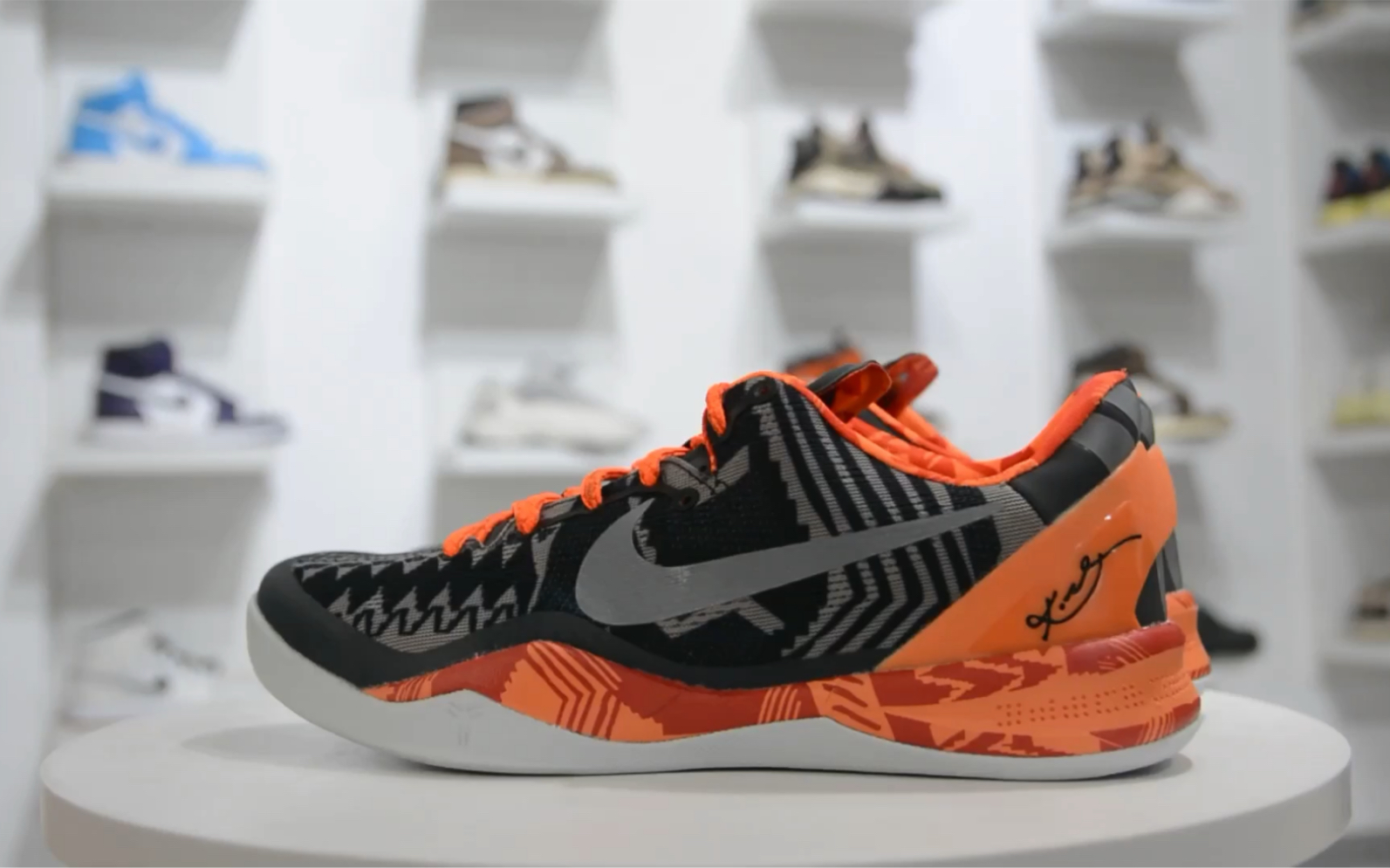 【全方位实拍】nk zoom kobe 8 科比八代 黑人月 殿堂级典藏配色