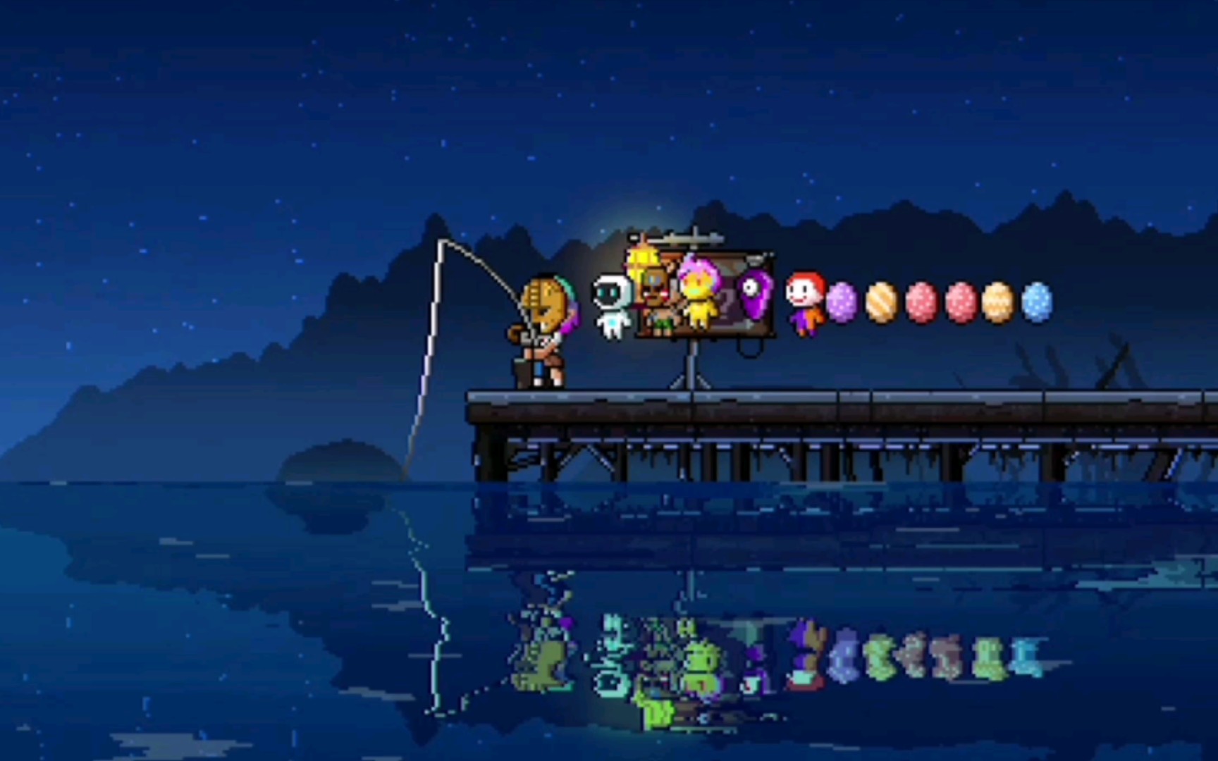 霓虹深渊60头回钓鱼烂了