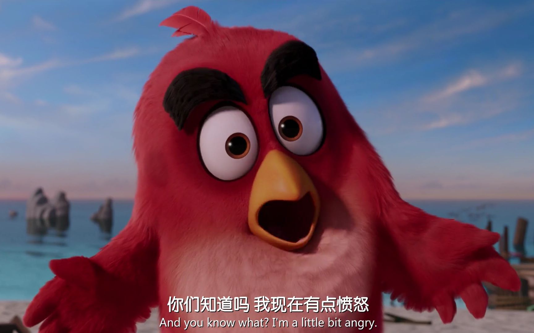 [图]【香港粤语版】愤怒的小鸟-我们要做愤怒的小鸟片段！The.Angry.Birds.Movie.2016.BD1080P（中英原盘字幕）