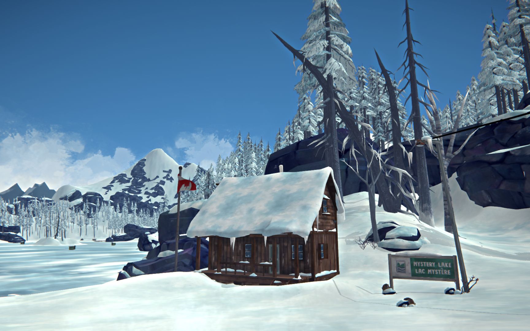 the long dark 2.03入侵bug物资收集(返回神秘湖)