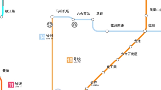 南京地铁s8线远景