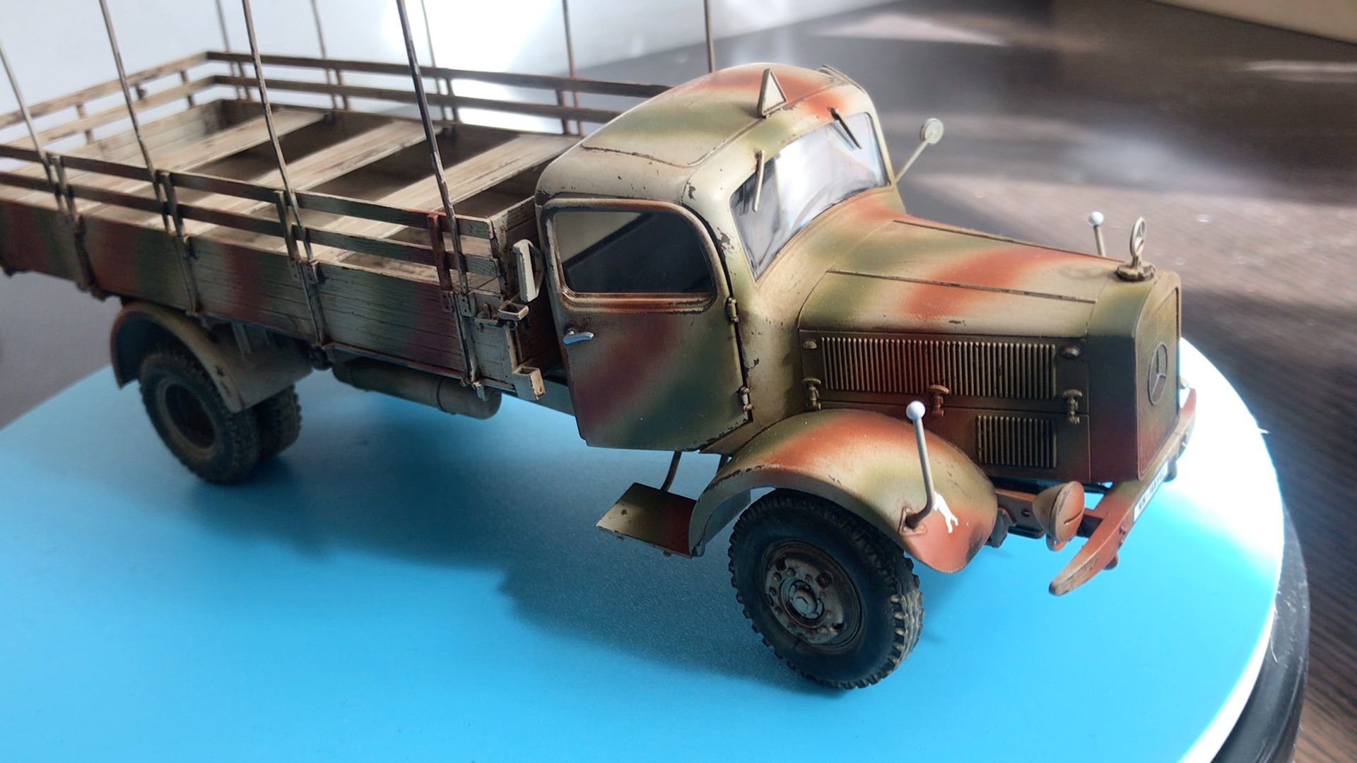 1/35 德军二战奔驰4500s型运输卡车