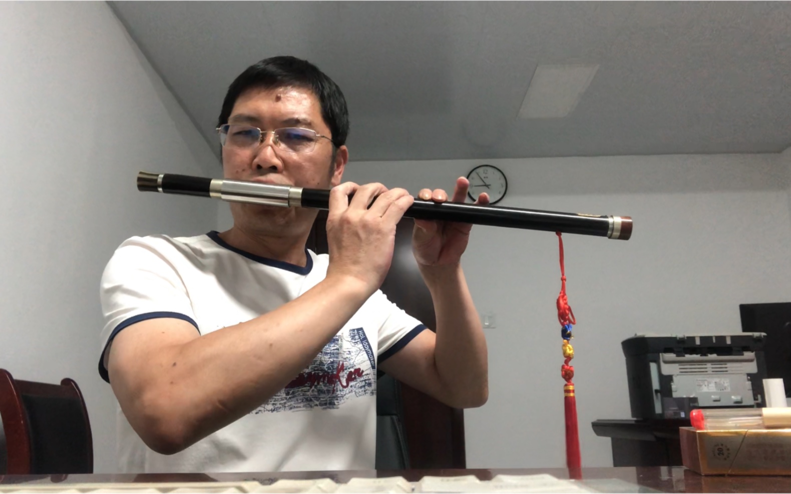 巴乌演奏-阿瓦人民唱新歌