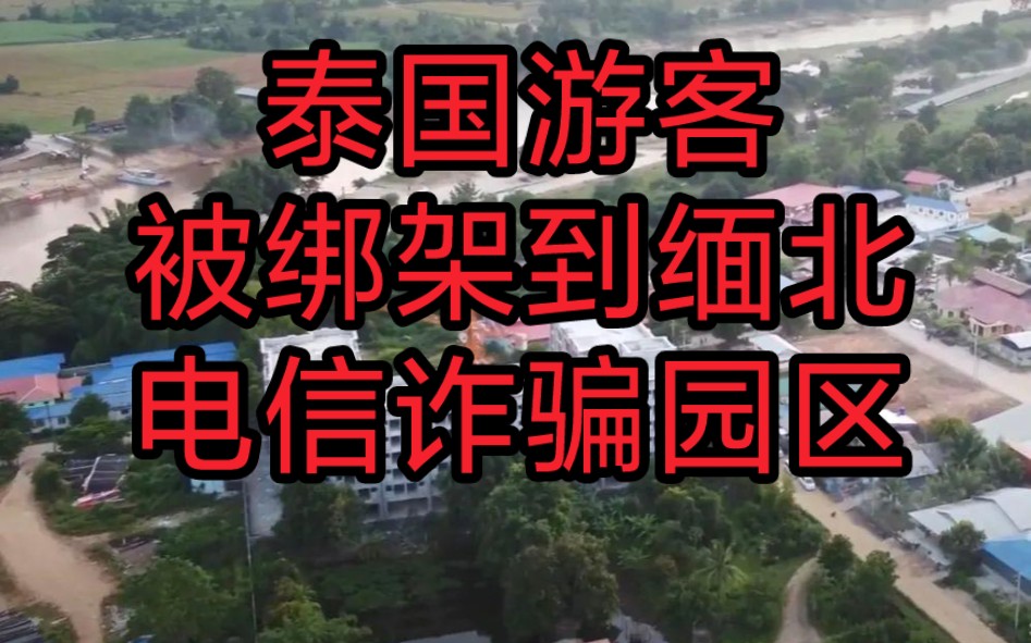 泰國遊客被綁架到緬甸電信詐騙園區,慘遭毒打,逼迫詐騙業績,目睹同伴