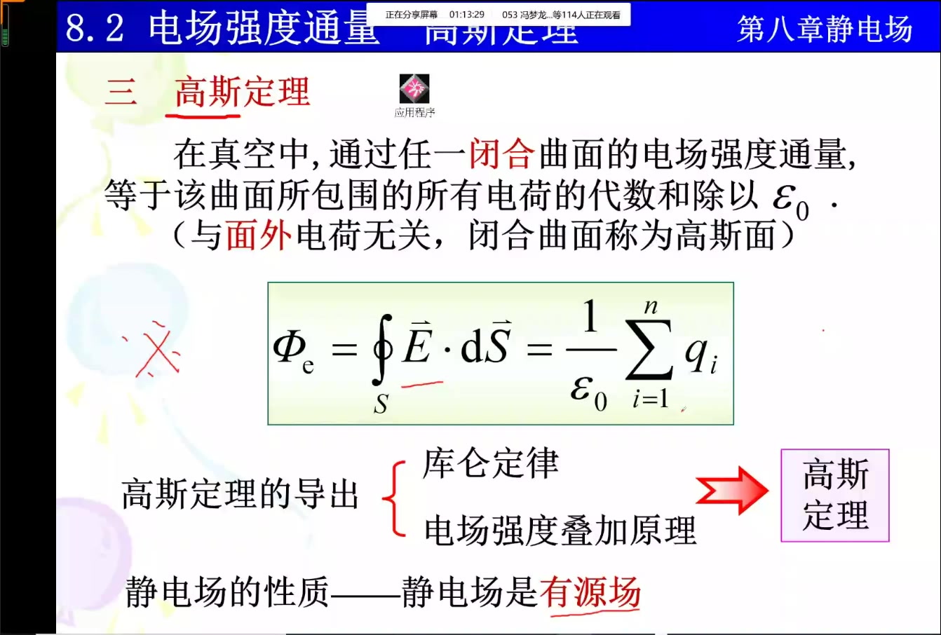 [图]大学物理上册-高斯定理（补充）以及习题讲解