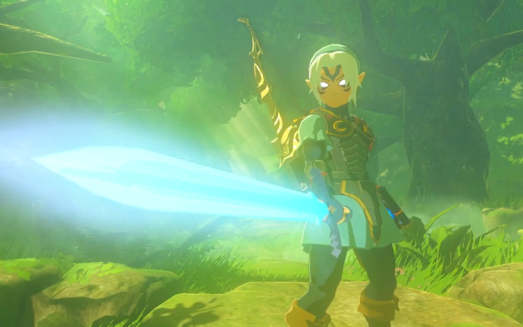 塞尔达传说 荒野之息 剑之试炼 终阶 大师剑最后的开光 完结