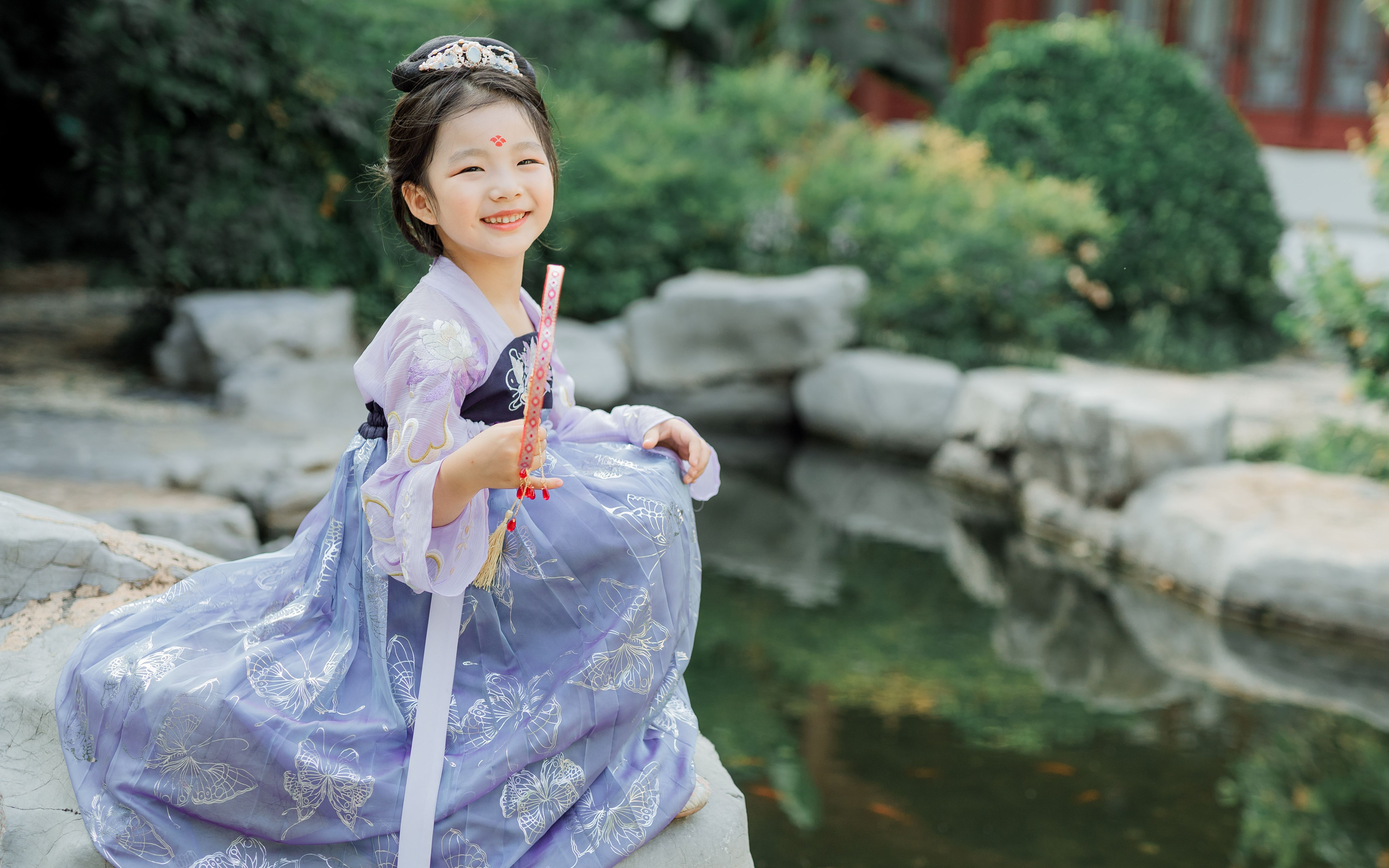 【好看你又穿不了 嘿嘿嘿】童装汉服襦裙 丸子小妹妹原创 - 梦为周