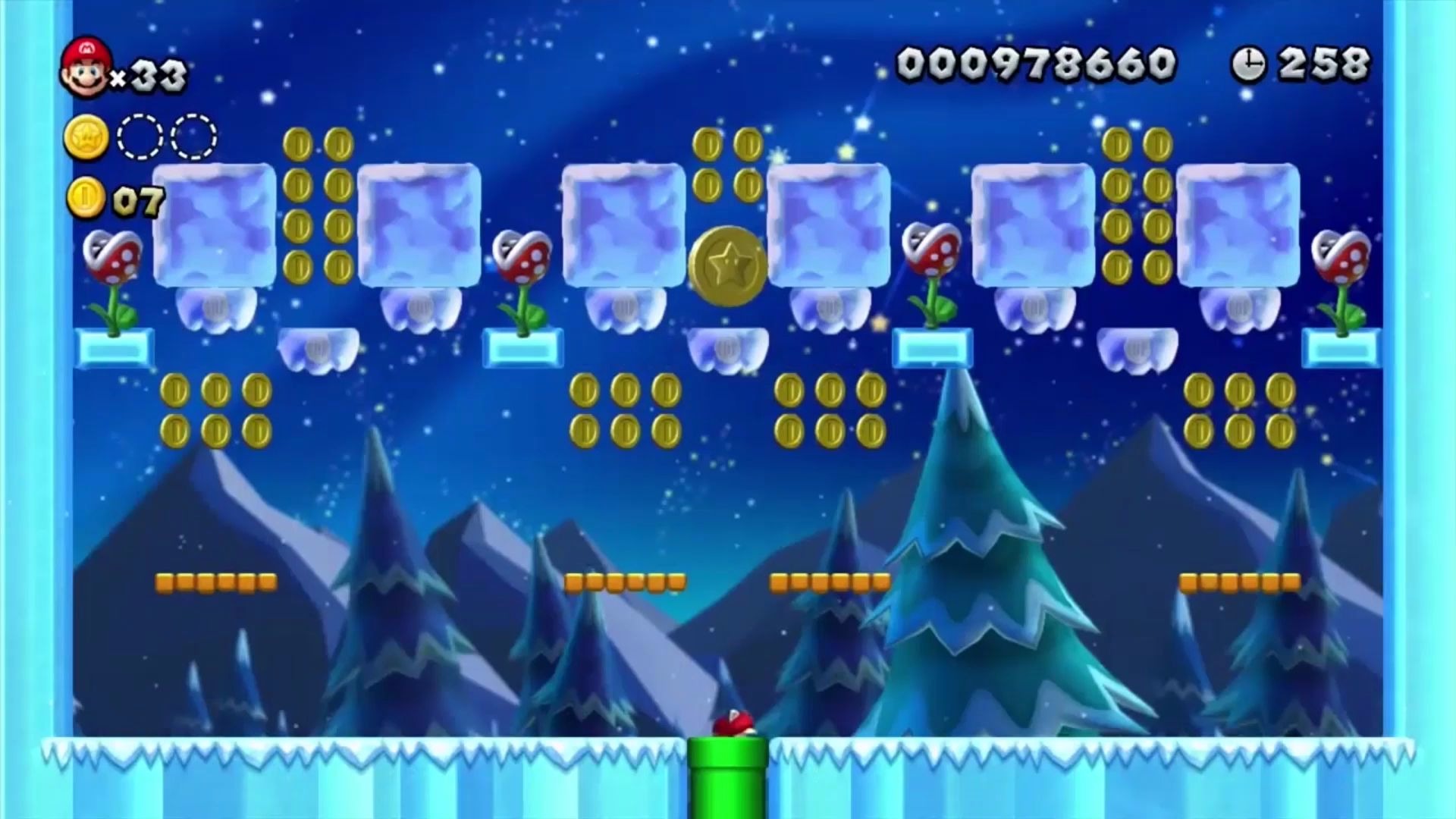 新超级马里奥兄弟u甜点沙漠2冰世界隐藏关