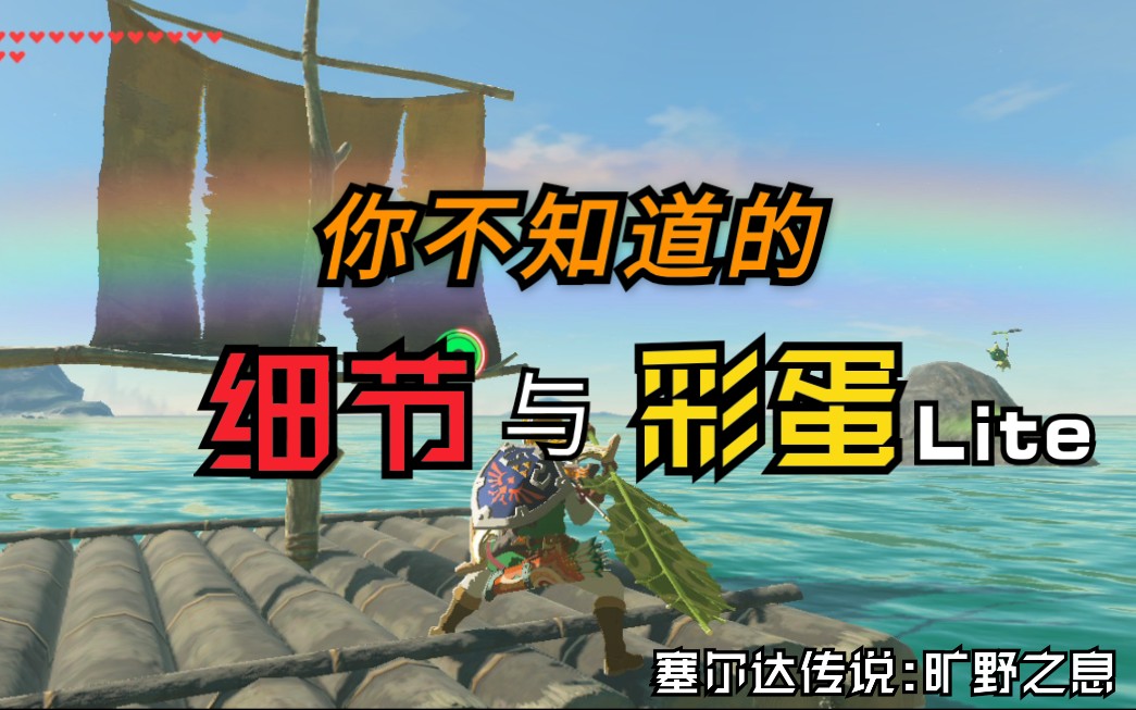 【塞尔达传说:BotW】你不知道的细节与彩蛋Lite(4P)哔哩哔哩bilibili