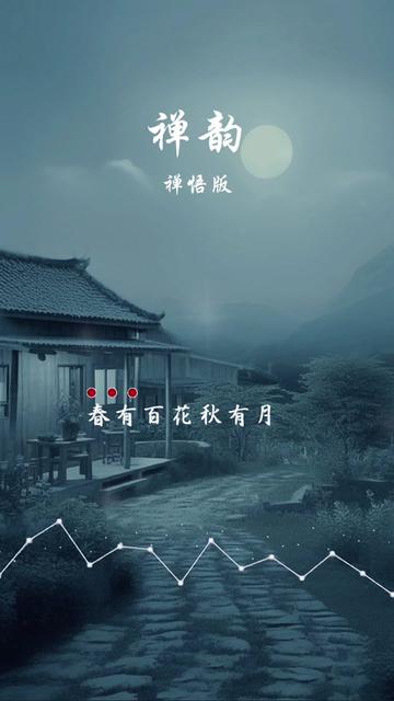 春有百花秋有月, 夏有凉风冬有雪. 若无闲事挂心头, 便是人间好时节.