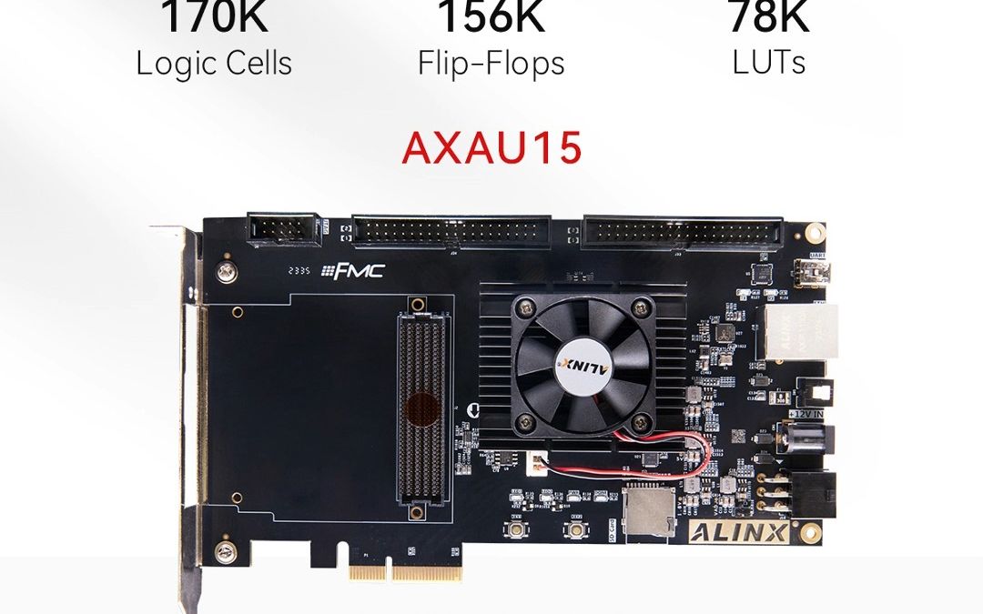 【新品发布】Xilinx Artix UltraScale+ XCAU15P FPGA 开发板 AXAU15