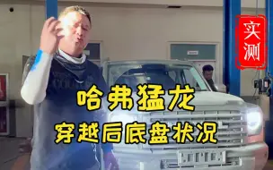 Descargar video: 哈弗猛龙不怕造不烂，就怕不敢造。看看猛龙的底盘。