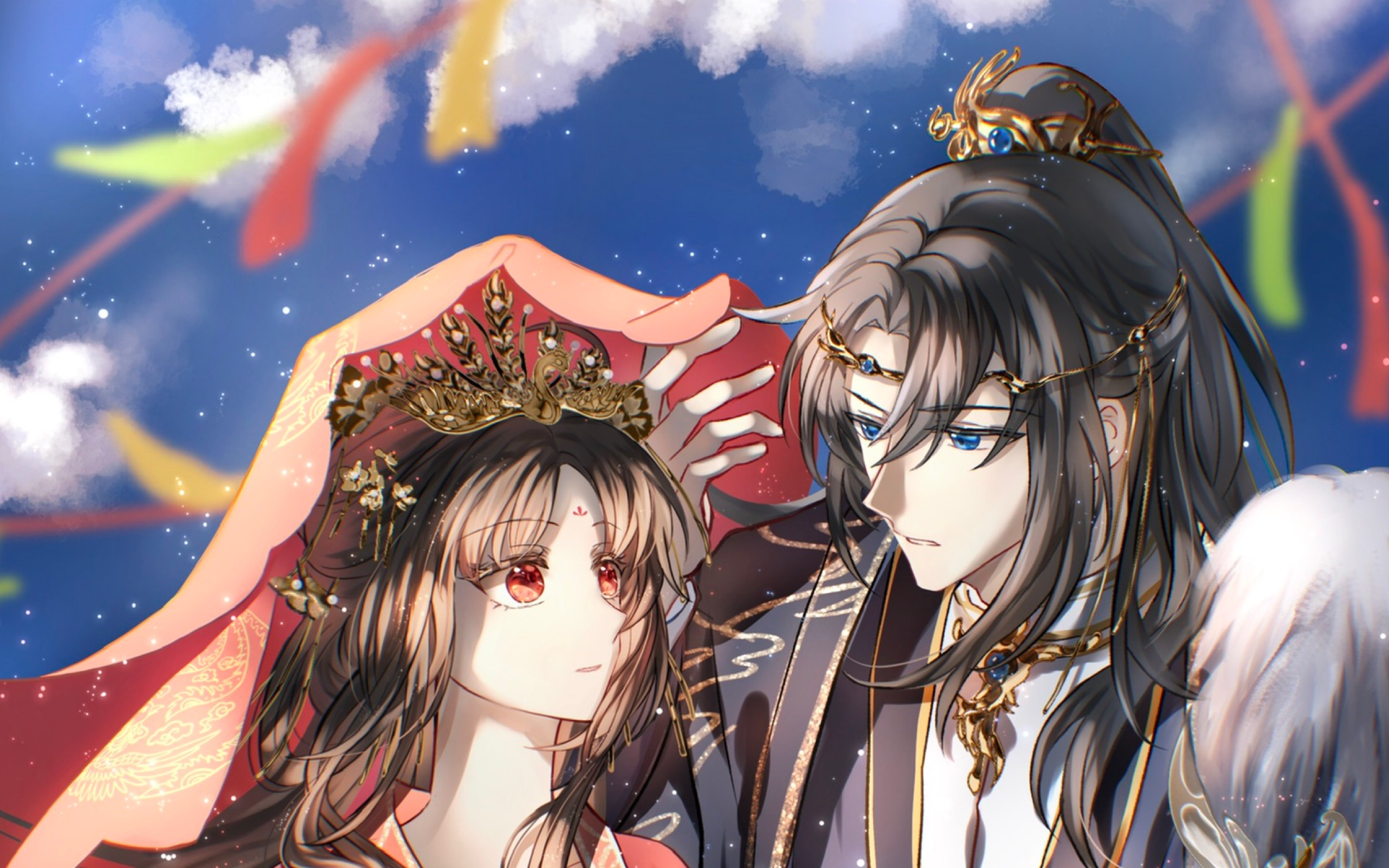 【procreate】她大婚之日(古风oc摸鱼)