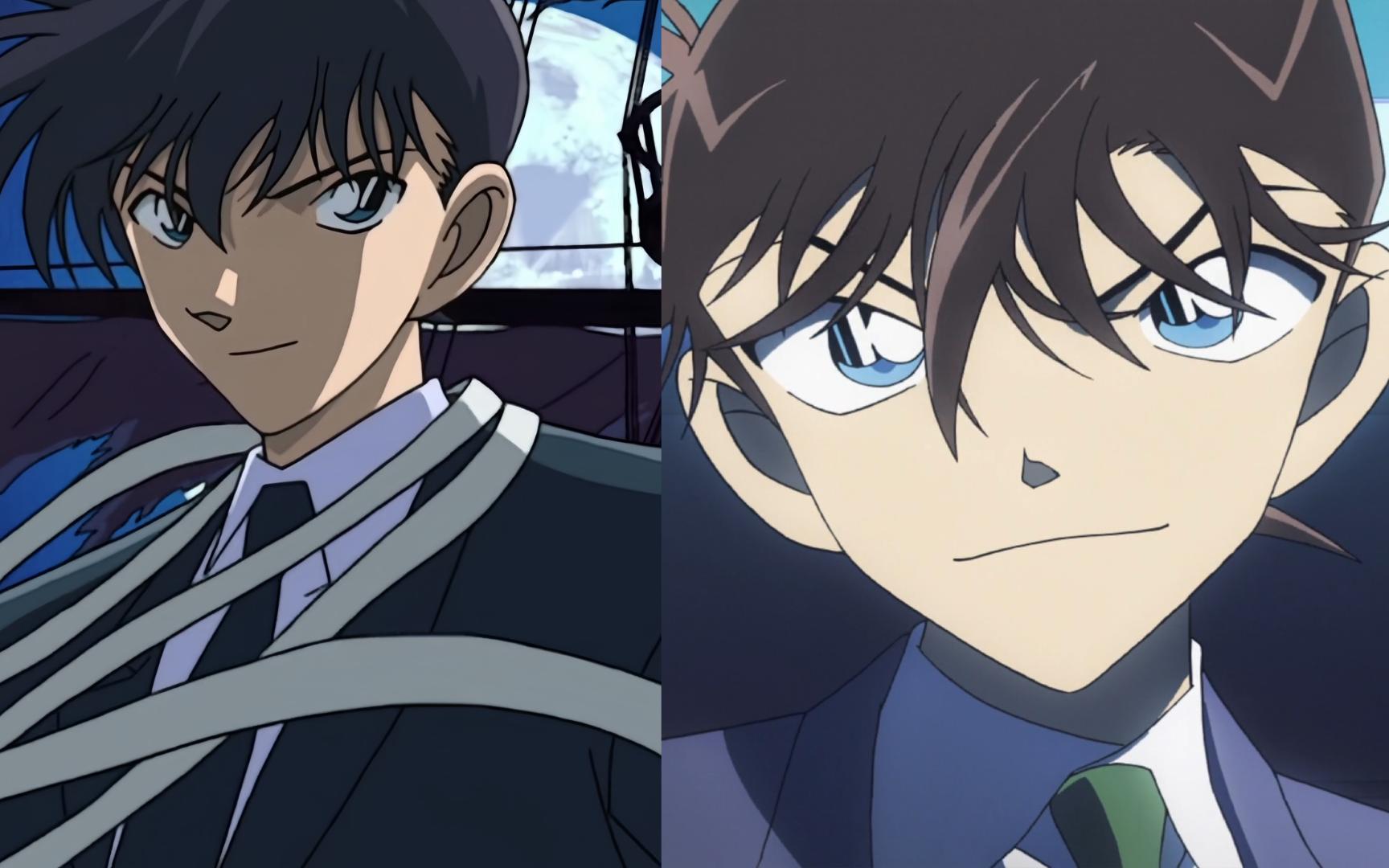 平次假扮新一vs快斗假扮新一,特别开场,逗比时刻,帅气登场!