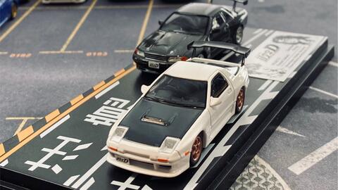 Modeler 头文字d 高桥凉介rx 7 Fc3s后期型vs北条凛死神gt R Bnr32 最终决战分享 哔哩哔哩 Bilibili