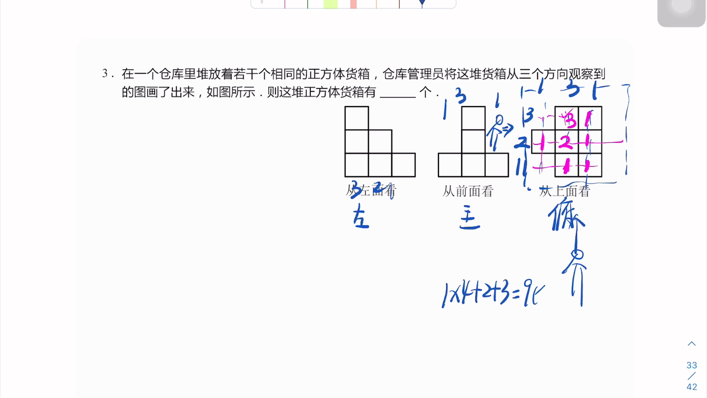 五年级15讲立体图像和空间想象A哔哩哔哩bilibili