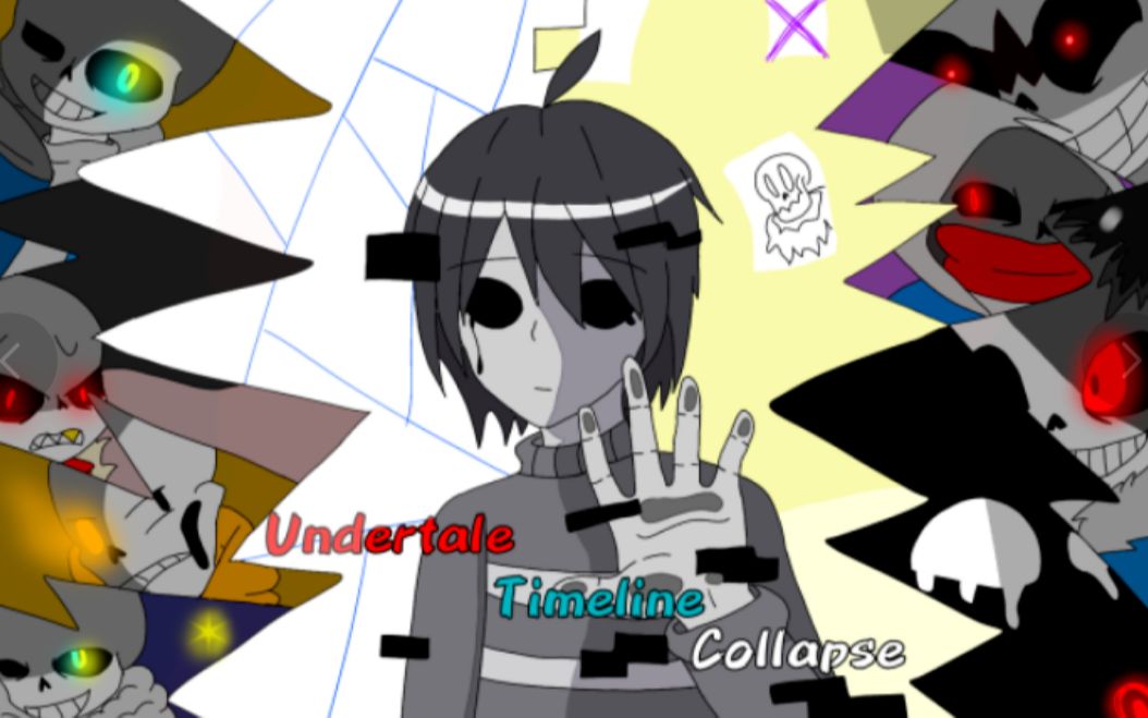 undertaletimelinecollapsedustsans和其他三个角色