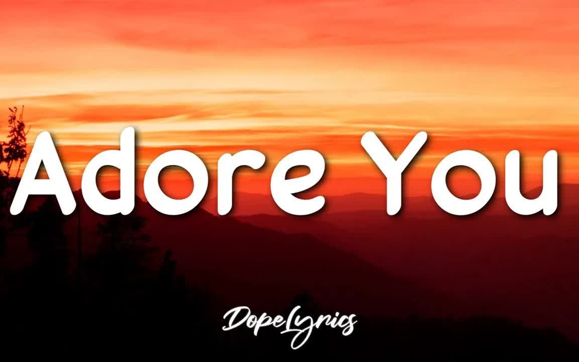 [图]Harry Styles - Adore You (Lyrics) -歌词版