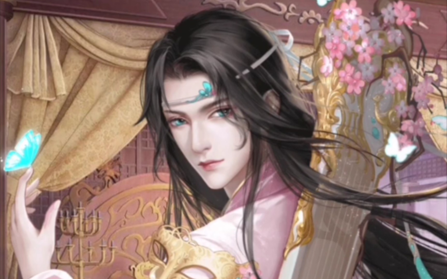 梨容//抚琴感思丶三//遇见尊上花妖传