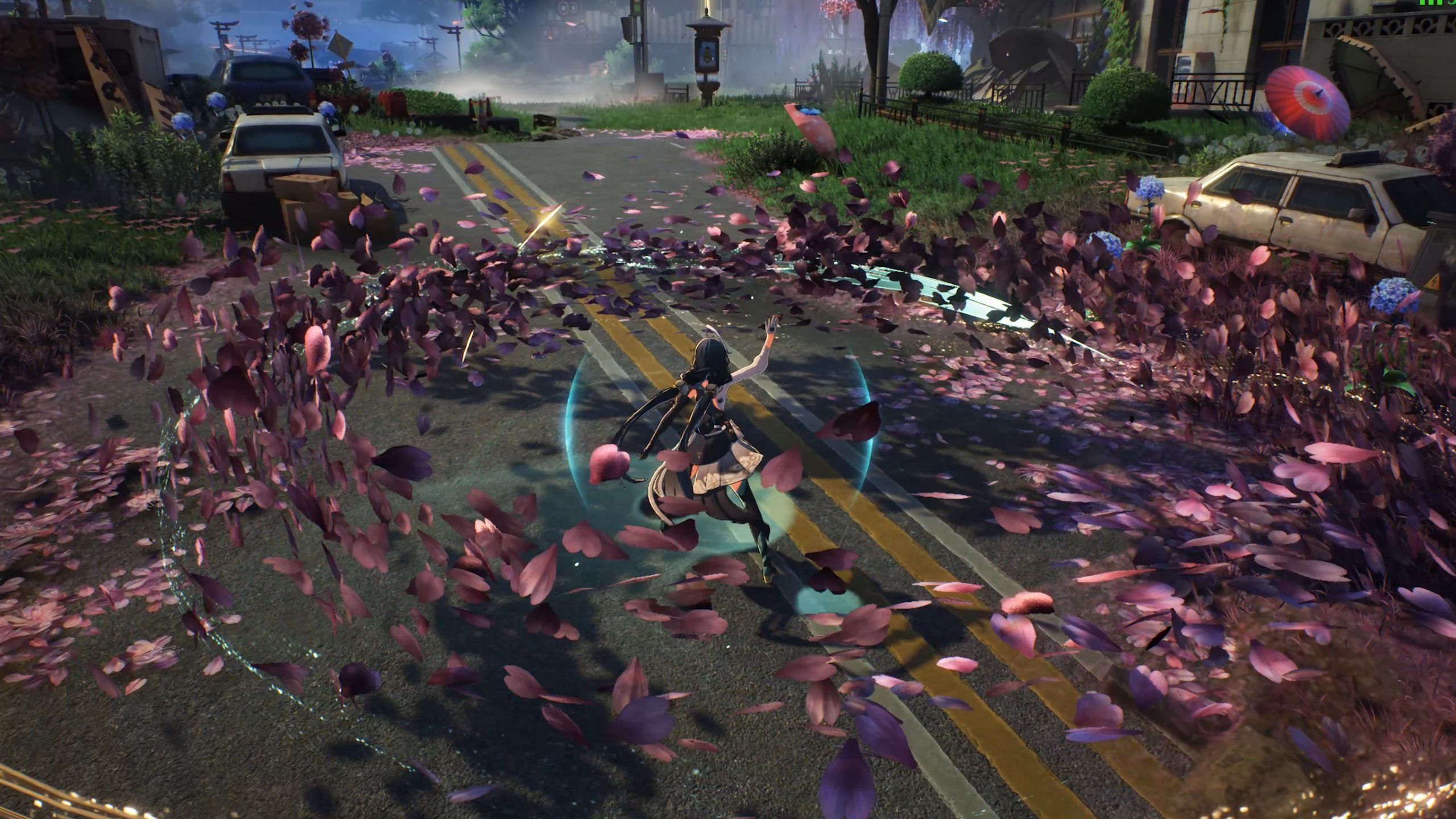 【4K光追】这花瓣？鸣潮2.8超绝物理交互