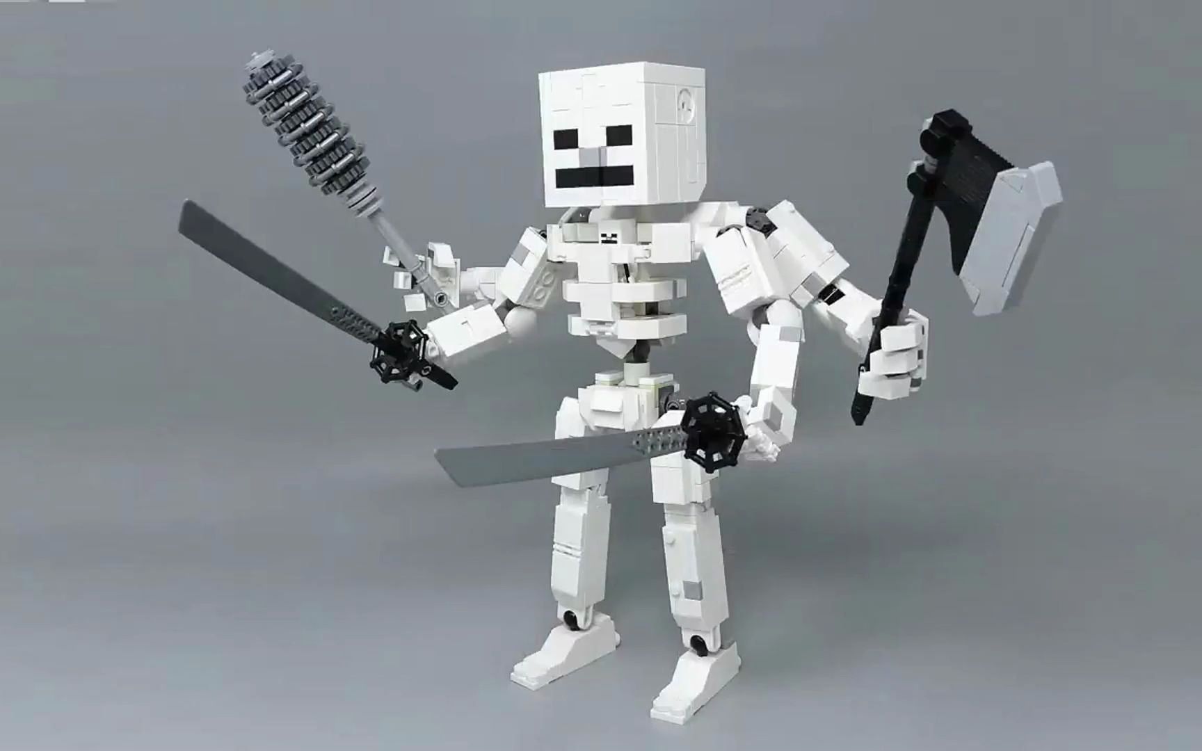 升级乐高minecraft骷髅战士