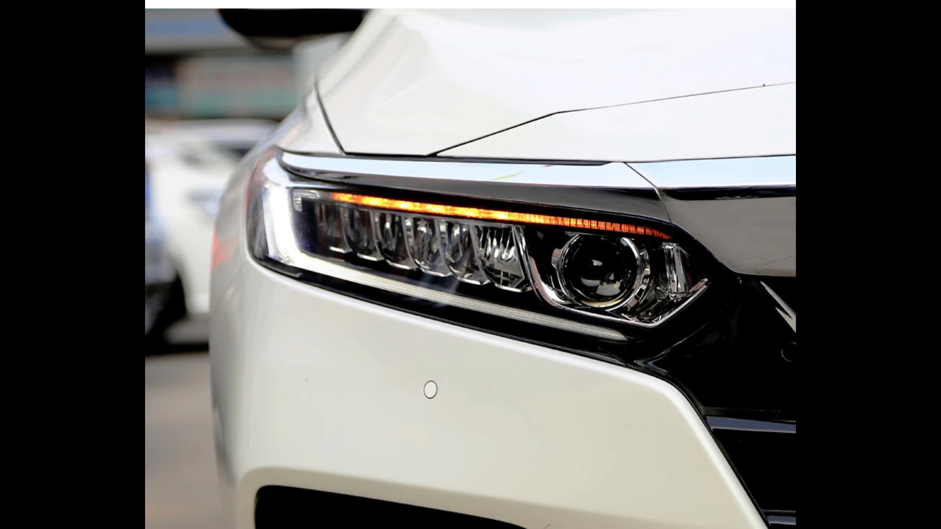 雅阁车灯升级案例